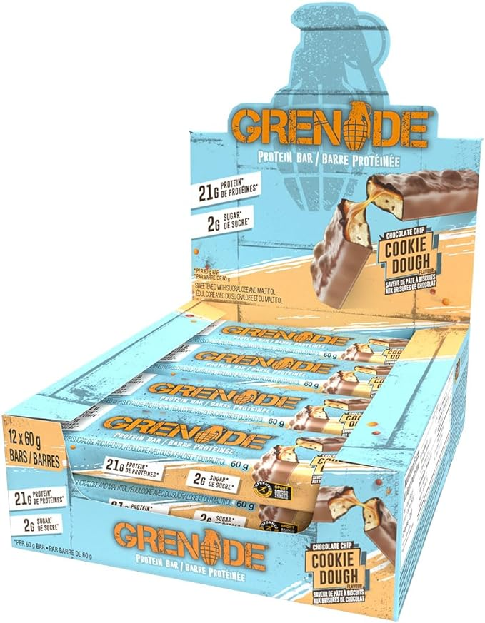 Grenade Chocolate Chip Cookie Dough 60G 12CT